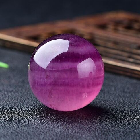 Raw Crystal Purple Fluorite Quartz Ball,50mm in Kuwait