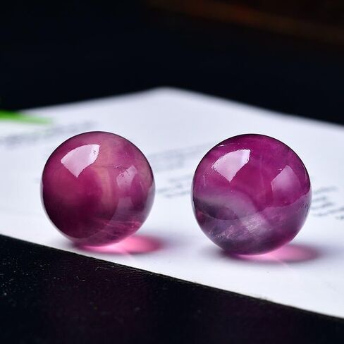 Raw Crystal Purple Fluorite Quartz Ball,50mm in Kuwait