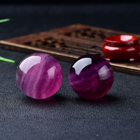 Raw Crystal Purple Fluorite Quartz Ball,50mm in Kuwait
