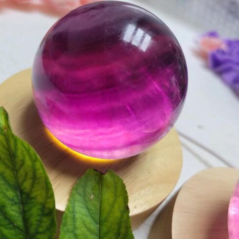Fluorite Carved Crystal Balls for Divination,35~40mm in Kuwait