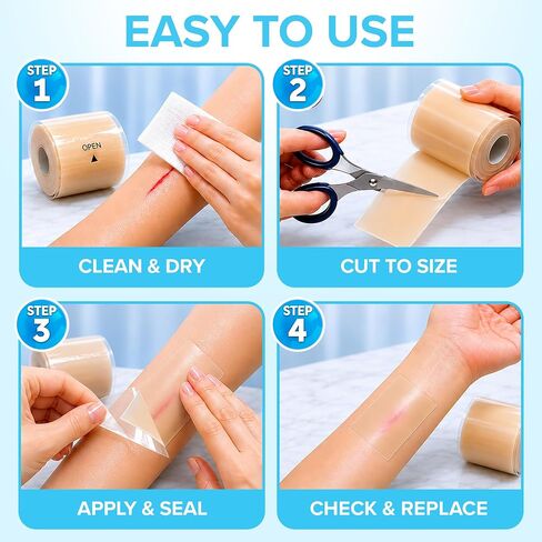 Hydrocolloid Roll | 2" x16ft | Pimple Patch Roll for Acne in Kuwait