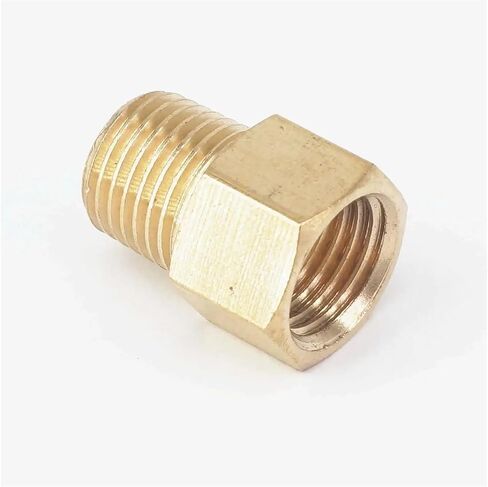 1/4 "BSPT ذكر x 1/4" NPT أنثى تركيب الأنابيب النحاسية موصل لقياس الضغط الهواء الغاز الوقود وصلات المواسير المياه in Kuwait
