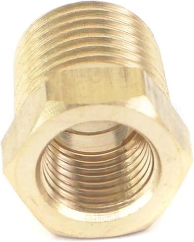 1/4 "NPT ذكر x 1/8" NPT أنثى تقليل جلبة النحاس عرافة وصلة أنابيب الهواء الغاز الوقود المياه وصلات المواسير in Kuwait