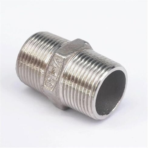 3/4 "ذكر الموضوع نبل سداسي الاتحاد 304 تركيب الأنابيب غير القابل للصدأ موصل مقرنة زيت الماء تركيبات سباكة الهواء in Kuwait