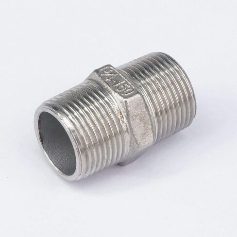 3/4 "ذكر الموضوع نبل سداسي الاتحاد 304 تركيب الأنابيب غير القابل للصدأ موصل مقرنة زيت الماء تركيبات سباكة الهواء in Kuwait