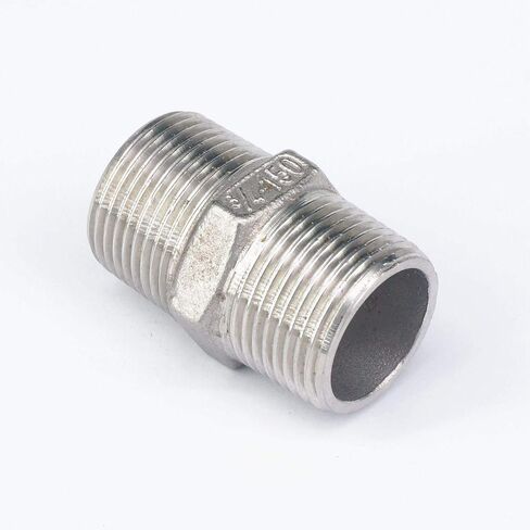 3/4 "ذكر الموضوع نبل سداسي الاتحاد 304 تركيب الأنابيب غير القابل للصدأ موصل مقرنة زيت الماء تركيبات سباكة الهواء in Kuwait