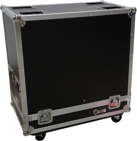 Harmony Audio Cases HC2EON15C Pro DJ Rolling Road Case Compatible with (2) 15" Pro PA Speakers in Kuwait