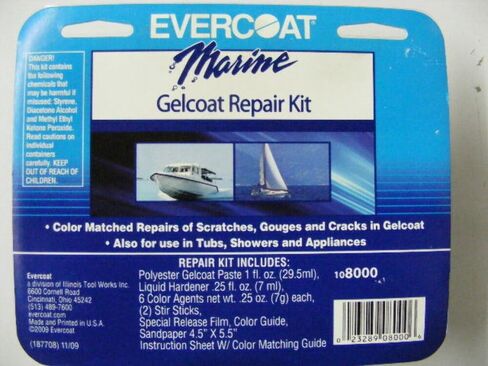 Evercoat Marine Gelcoat Repair Kit 108000 Repair Gelcoat in Kuwait