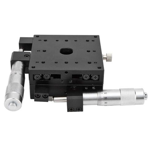 SEMY80 AS XY Linear Stages, Manual FinE Tuning, Cross Roller, Aluminium Alloy, 808040mm, for Laboratory Inspection Mechanical Equipment Positioning in Kuwait