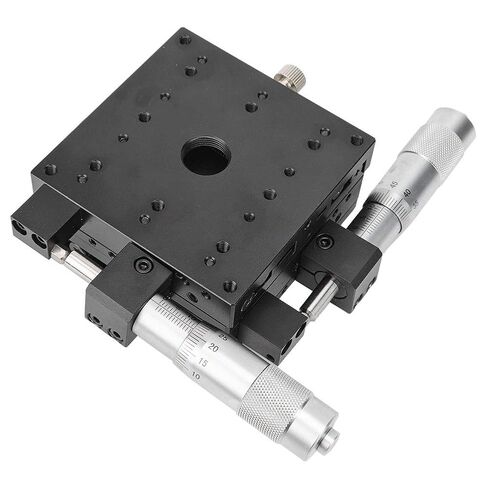 SEMY80 AS XY Linear Stages, Manual FinE Tuning, Cross Roller, Aluminium Alloy, 808040mm, for Laboratory Inspection Mechanical Equipment Positioning in Kuwait