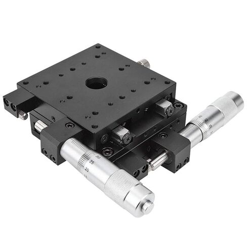 SEMY80 AS XY Linear Stages, Manual FinE Tuning, Cross Roller, Aluminium Alloy, 808040mm, for Laboratory Inspection Mechanical Equipment Positioning in Kuwait