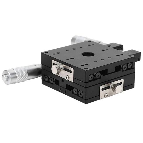 SEMY80 AS XY Linear Stages, Manual FinE Tuning, Cross Roller, Aluminium Alloy, 808040mm, for Laboratory Inspection Mechanical Equipment Positioning in Kuwait