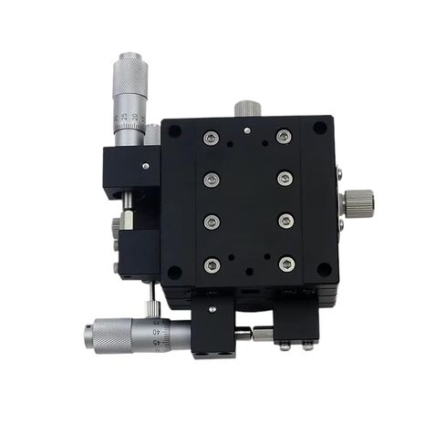 XYR60-L 60 * 60 مم XYR 3 محاور منصة الإزاحة اليدوية طاولة منزلق عالية الدقة in Kuwait