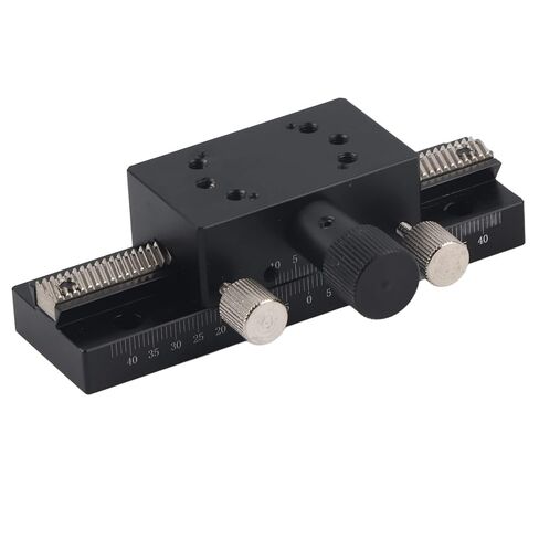 30x50mm Sliding Stage SEMCIC 100, Linear Translation Manual Fine Tuning Trimming Platform, High Displacement Accuracy, Aluminum Alloy Material, for Production Machinery Testing E in Kuwait