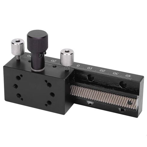 30x50mm Sliding Stage SEMCIC 100, Linear Translation Manual Fine Tuning Trimming Platform, High Displacement Accuracy, Aluminum Alloy Material, for Production Machinery Testing E in Kuwait
