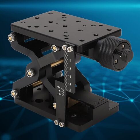 Tyenaza Z Axes Linear Stage Manual Twist Fine Tune Platform Sliding Table Large Stroke Load SPZ120 in Kuwait