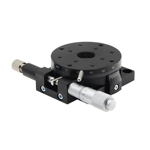R محور 60 مم RSP60-L RS60-L دليل 360 درجة قابل للتعديل منصة ميكرومتر بصرية دوارة (RSP60-L) in Kuwait