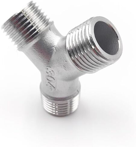 1 قطعة خارجي 2 "BSP الكوع بعقب 304 تجهيزات أنابيب الفولاذ المقاوم للصدأ مناسبة الأنابيب المنزلية in Kuwait