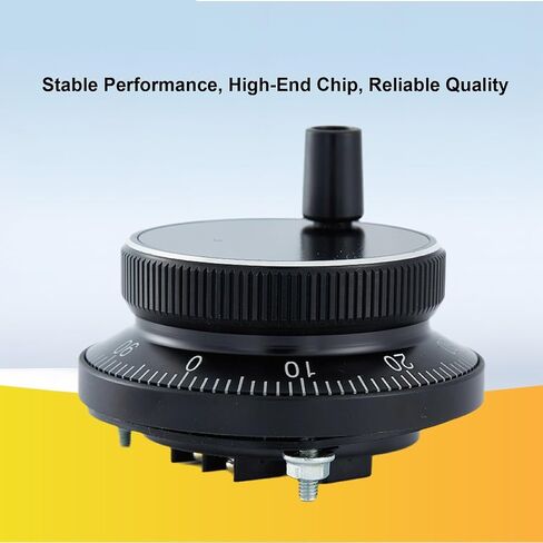 مولد نبض يدوي بعجلة عقارب إلكترونية 100PPR 80 مم 100 مم 4Pin 6Pin MPG مخرطة تشفير دوارة (5V-4-100PPR، أسود_60MM) in Kuwait