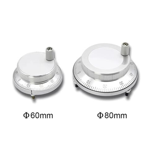 Pulse Handwheel CNC Pulser Handwheel 5V 6Pin Pulse 100 Manual Generator Hand Wheel Machine 80mm Rotational Encoder in Kuwait