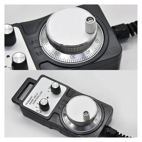 Pulse Handwheel Hand wheel5V 6pin Pulse 100 Manual Generator Hand Wheel CNC Machine 60mm 80mm Rotary Encoder(24v-4pin-100pulse,SYK-15-80mm) in Kuwait