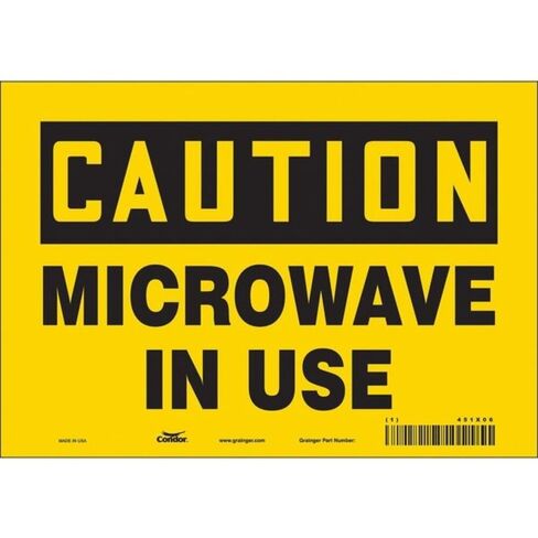 Safety Sign,7 inx10 in,Vinyl in Kuwait