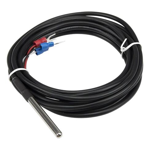 PT100 Cu50 3.0m Cable Polish Rod Probe Head RTD Temperature Sensor 1Pcs | PT100 6x30mm probe in Kuwait