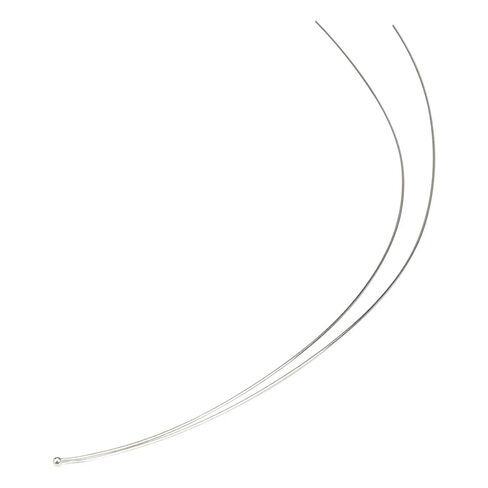 S Type Thermocouple Wire 0.1-0.5mm Diameter Platinum and Rhodium 1Pcs | 0.2x100mm in Kuwait
