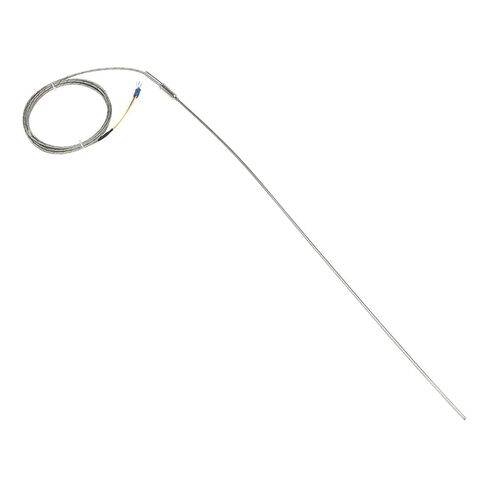 J PT100 Type 2m Metal Screening Cable 500mm Probe Sheathed Thermocouple Temperature Sensor 1Pcs | J 3mm diameter in Kuwait