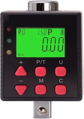 Digital torque, Digital Torque Meter 0.1-135 N.m Adjustable Torque Meter Adapter Professional Electronic Torque Wrench Universal Repair Tools,for Car, Moto/44(Torque0.1-10N.m) in Kuwait