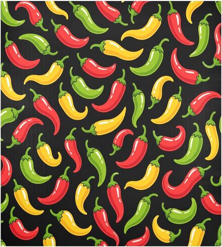 ملصق غطاء مغناطيسي لغسالة الأطباق من هوت تشيلي بيبرز 23 × 26 بوصة | ملصق لوحة مغناطيسية للوحة الثلاجة لديكور المنزل والمزرعة في المطبخ in Kuwait
