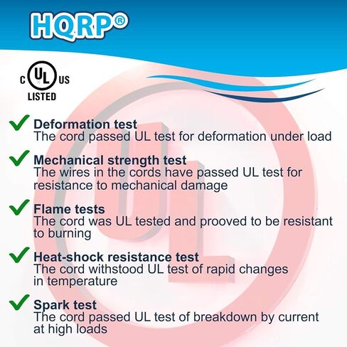 HQRP AC Power Cord Compatible with Bosch 1587VS (0601587639) 3230VS (0603230439) B4100 (0603303735) B4200 (0601581535) B4201 (0601587635) Jig Saw Mains Cable in Kuwait