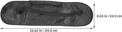 Toddmomy Skateboard Shoulder Sling Bag 80cm Sturdy Board Carrier Pouch for Outdoor Sports, Convenient Skateboard Bag Wide Strap for Skateboarding and Travel in Kuwait