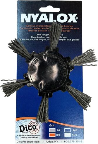Dico 7200033 4" Extra Coarse Nyalox Flap Brush in Kuwait