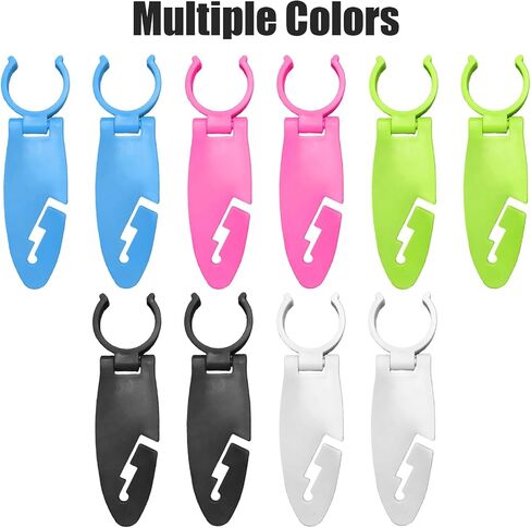 4 Pcs Paddle Board Clips Holder for Various Kayak, Universal Paddle Clips, Kayak Paddle Holder Storage Mount, Quick Snap-On Retainer Clamps Accessories in Kuwait
