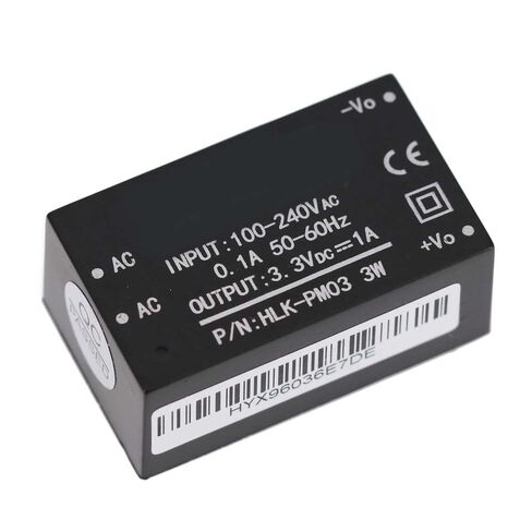 5 قطعة HLK-PM03 التبديل AC-DC 220 فولت إلى 3.3 فولت باك وحدة إمداد الطاقة in Kuwait