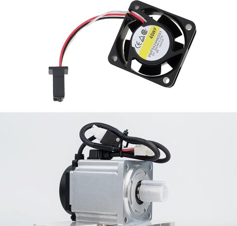 ECSiNG DC 24V 0.11A 3Pin مروحة تبريد 9WF0424H6D01 مناسبة لمحولات التردد لأدوات آلة CNC in Kuwait