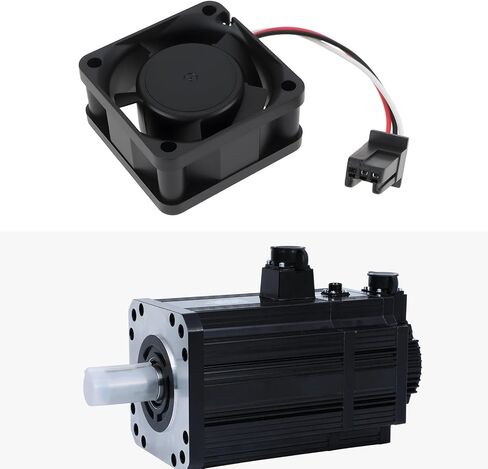 ECSiNG DC 24V 0.11A 3Pin مروحة تبريد 9WF0424H6D01 مناسبة لمحولات التردد لأدوات آلة CNC in Kuwait