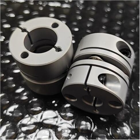 1pcs CSCA Single Diaphragm Coupling, Elastic Aluminum Alloy, For Servo Stepper Screw Motor Keyway Outer Diameter:26 * 26mm(26x26mm 8mm to 12mm) in Kuwait