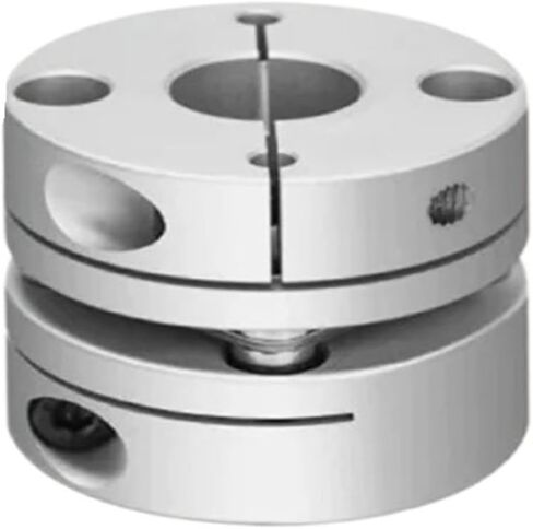 1pcs CSCA Single Diaphragm Coupling, Elastic Aluminum Alloy, For Servo Stepper Screw Motor Keyway Outer Diameter:26 * 26mm(26x26mm 6mm to 14mm) in Kuwait