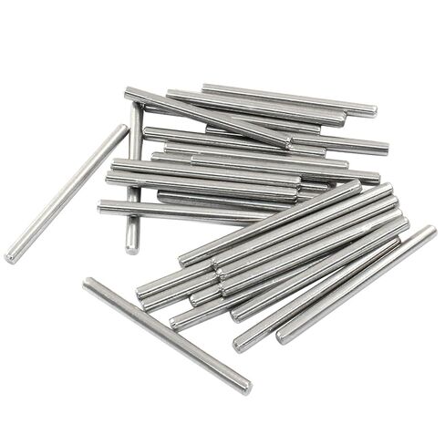 30Pcs M4 x 40mm Stainless Steel Dowel Pins, Silver Dowel Pin, Pins for Shelf Support, Furniture Pegs in Kuwait
