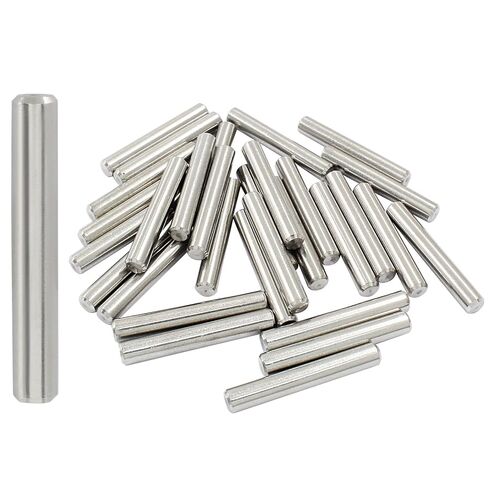 30Pcs M4 x 40mm Stainless Steel Dowel Pins, Silver Dowel Pin, Pins for Shelf Support, Furniture Pegs in Kuwait