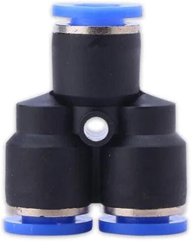 PY Pneumatic Connectors 4 6 8 10 12 14mm OD Hose Fittings Coupling 3 Way Port Y Shape 50/100Pcs(PY6 100pcs) in Kuwait