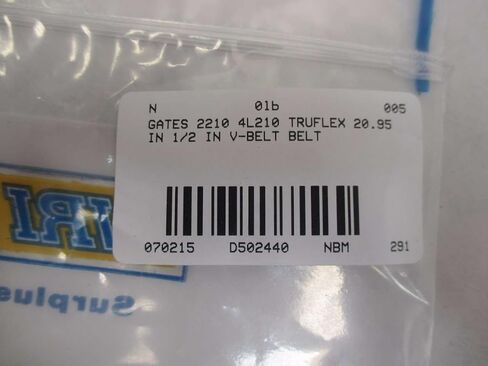 نيو جيتس 2210 4L210 TRUFLEX 21 في 1/2 في حزام V D502440 in Kuwait