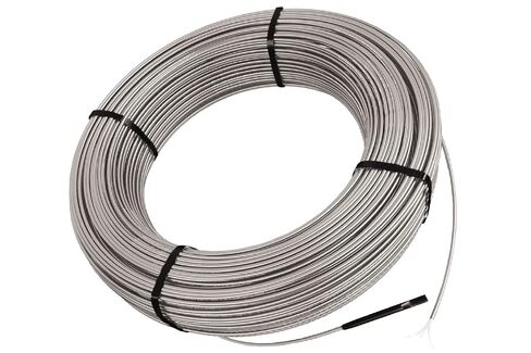 مجموعة كابلات التدفئة الأرضية الكهربائية Schluter Ditra-Heat-E-HK مع أجهزة استشعار لدرجة الحرارة - مثالية لأرضيات البلاط الداخلية - الحد الأدنى من EMF، كابلات زوجية ملتوية، 120 فولت، 35.3 قدم - DHEHK12011 in Kuwait