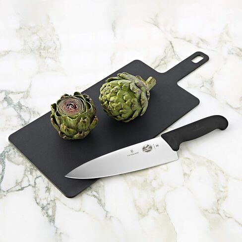 Victorinox Fibrox 3 Piece Chef's Set - Carving and Paring Knives, Black | Professional grade NSF approved cutlery featuring ergonomic non-slip handles and dishwasher safe stainless steel blades in Kuwait
