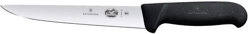 Victorinox Fibrox 3 Piece Chef's Set - Carving and Paring Knives, Black | Professional grade NSF approved cutlery featuring ergonomic non-slip handles and dishwasher safe stainless steel blades in Kuwait