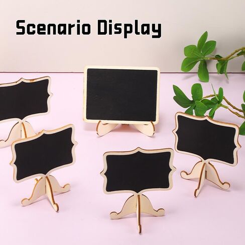 Mini Chalkboard Signs Set of 10 Food Labels for Party Buffet Wedding Table Number Message Board Event Decoration Perfect Food Signs for Buffet and Party Decor in Kuwait