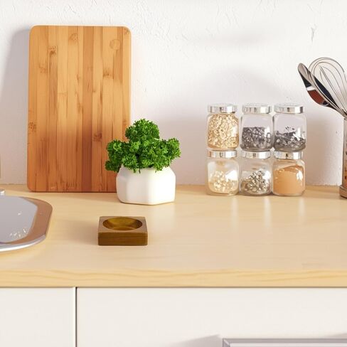 Salt and Pepper Tray, Wooden Grinder Base for Kitchen Counter, Acacia Wood Storage Holder for Salt Mill and Pepper Shaker, Non-Slip Countertop Organizer for Spice Set in Kuwait