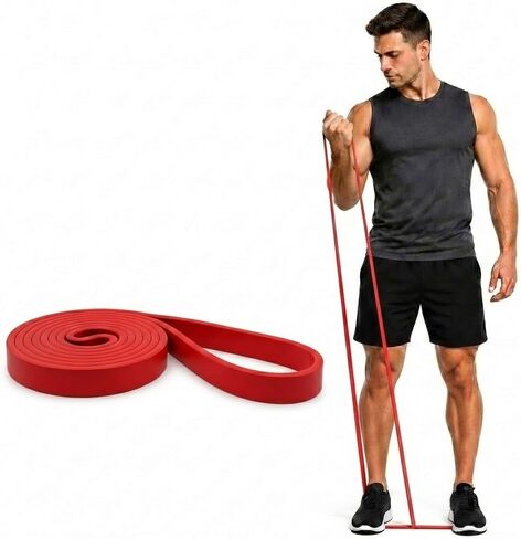 Resistance Bands Rubber Set Heavy Duty Pull Up Band Yoga Workout Strength Training Loop Expander for Home Gym Travel in Kuwait